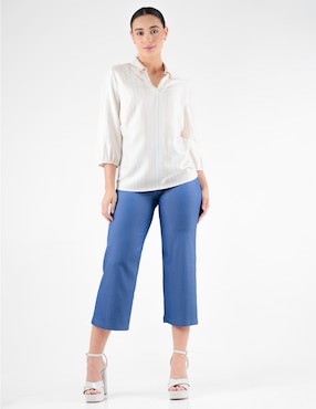 Blusa Trinity manga 3/4 para mujer