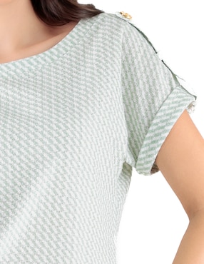 Blusa Trinity manga corta para mujer