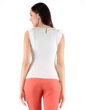 Blusa Trinity sin manga para mujer