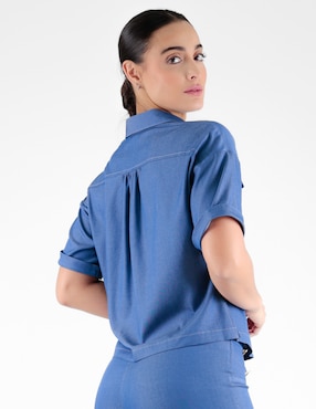 Blusa Trinity manga corta para mujer