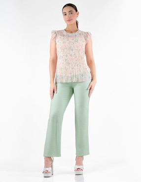 Blusa Trinity manga corta para mujer