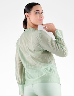 Blusa Trinity manga larga para mujer