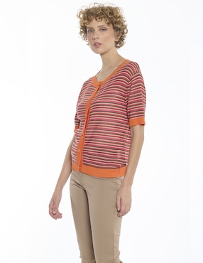Blusa Foley's Reina manga al codo para mujer