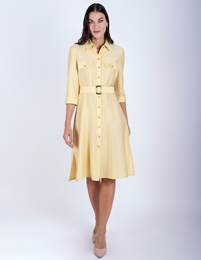 Vestido a la rodilla casual Delirium para mujer