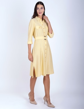 Vestido a la rodilla casual Delirium para mujer