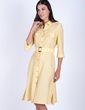 Vestido a la rodilla casual Delirium para mujer