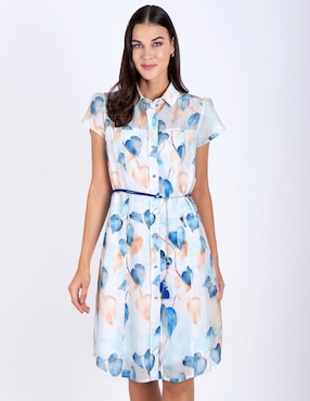 Vestido a la rodilla casual Delirium para mujer