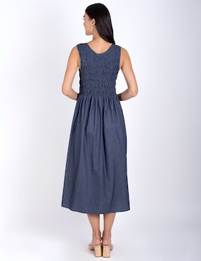 Vestido midi casual Delirium para mujer