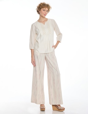 Blusa Foley's manga 3/4 para mujer