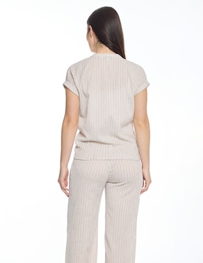 Blusa Foley's manga corta para mujer
