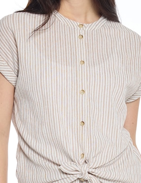 Blusa Foley's manga corta para mujer