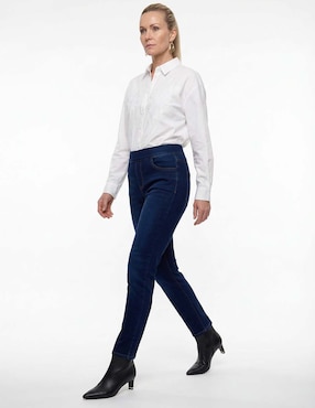 Jeans skinny cintura alta Lieb para mujer