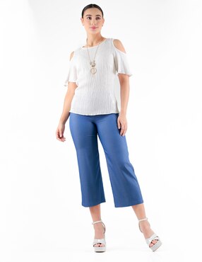 Blusa Trinity manga corta para mujer