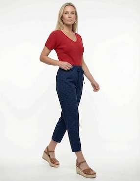Pantalón relaxed Lieb regular para mujer