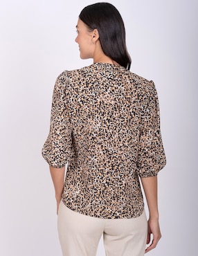 Blusa Delirium manga 3/4 para mujer
