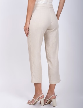 Pantalón capri Delirium straight para mujer