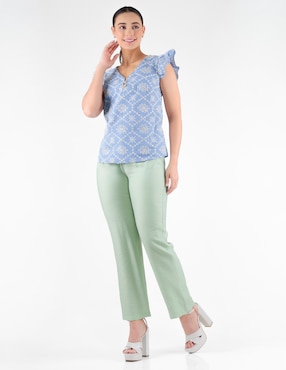 Blusa Trinity manga corta para mujer