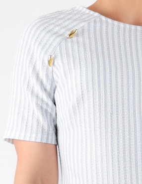 Blusa Trinity manga corta para mujer