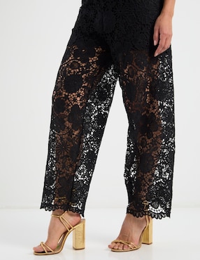 Pantalón relaxed Trinity straight para mujer
