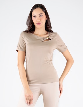 Blusa Trinity manga corta para mujer