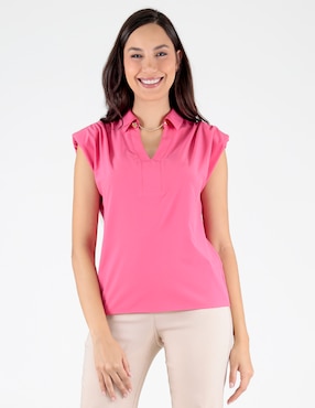 Blusa Trinity sin manga para mujer