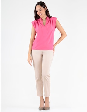 Blusa Trinity sin manga para mujer