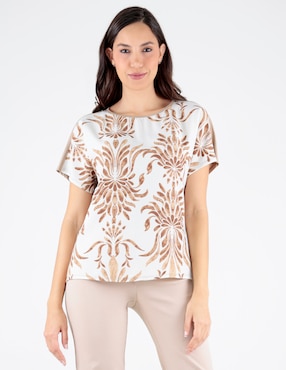Blusa Trinity manga corta para mujer