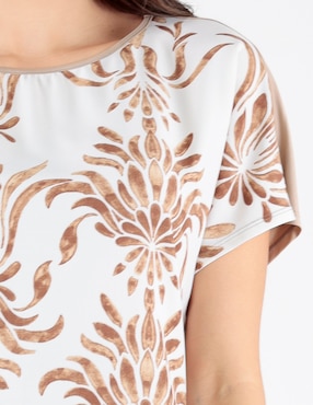 Blusa Trinity manga corta para mujer