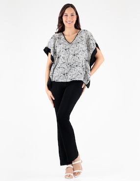 Blusa Trinity manga corta para mujer