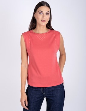 Blusa Delirium sin manga para mujer