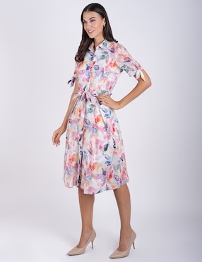 Vestido a la rodilla casual Delirium para mujer