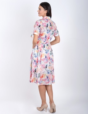 Vestido a la rodilla casual Delirium para mujer