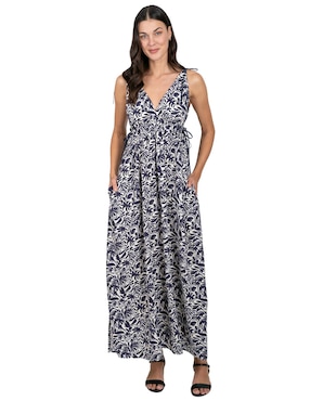 Vestido largo casual Delirium para mujer