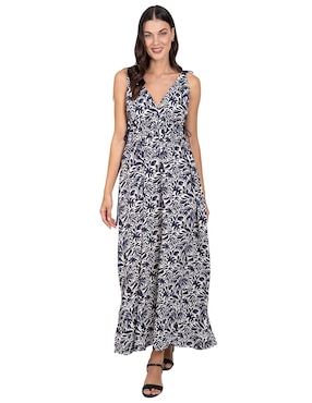 Vestido largo casual Delirium para mujer