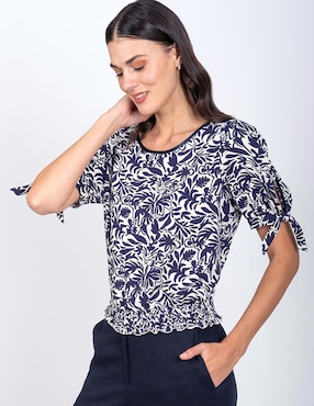 Blusa Delirium manga corta para mujer
