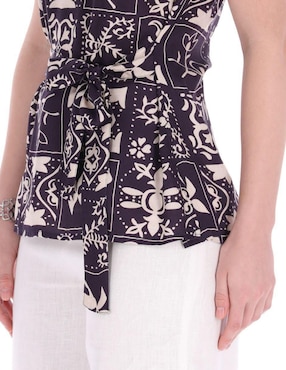 Blusa Camasha sin manga para mujer