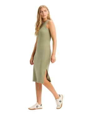 Vestido a la rodilla casual Dockers para mujer