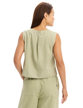 Blusa Dockers sin manga para mujer
