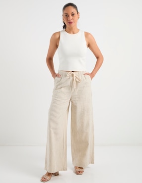 Pantalón relaxed Dockers flare para mujer