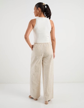 Pantalón relaxed Dockers flare para mujer
