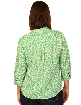 Blusa Ferrioni manga 3/4 para mujer