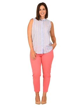 Blusa Ferrioni sin manga para mujer