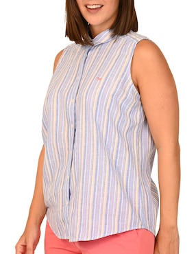 Blusa Ferrioni sin manga para mujer