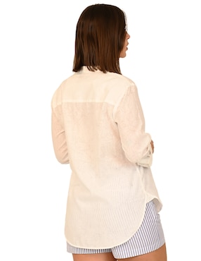 Blusa Ferrioni manga 3/4 para mujer