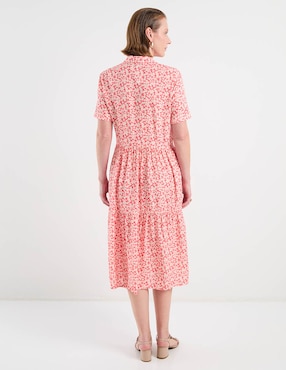 Vestido midi casual Ferrioni para mujer