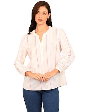 Blusa Ferrioni manga 3/4 para mujer