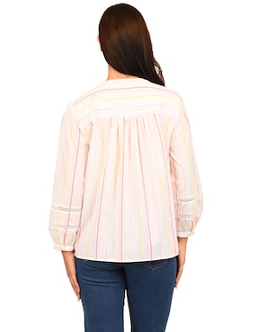 Blusa Ferrioni manga 3/4 para mujer