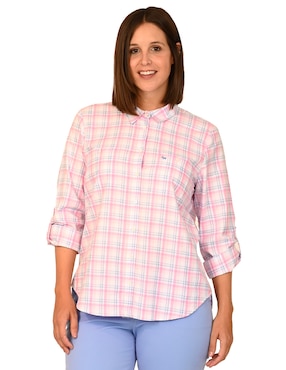 Blusa Ferrioni manga larga para mujer