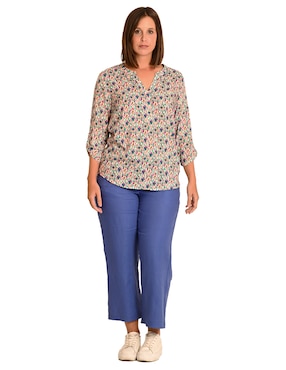 Blusa Ferrioni manga 3/4 para mujer