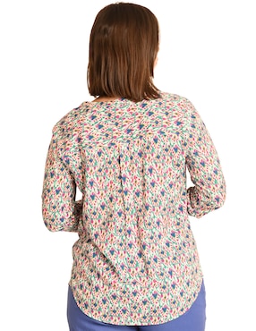Blusa Ferrioni manga 3/4 para mujer